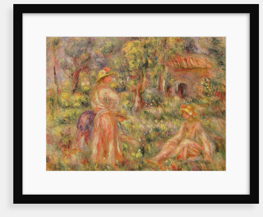 Girls in a Garden, 1918 by Pierre Auguste Renoir