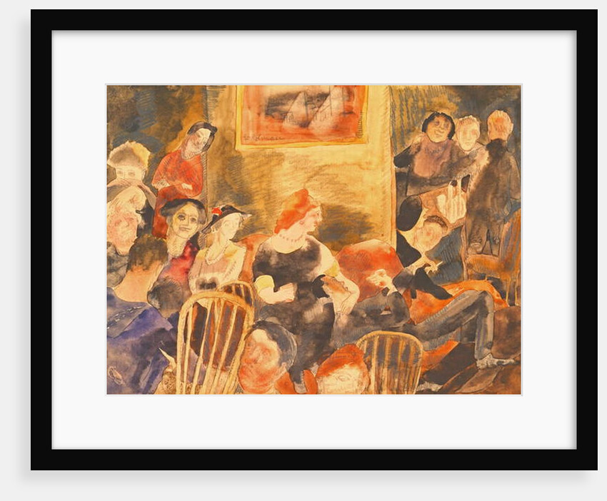 Illustration of Society, 1919 by Charles Demuth