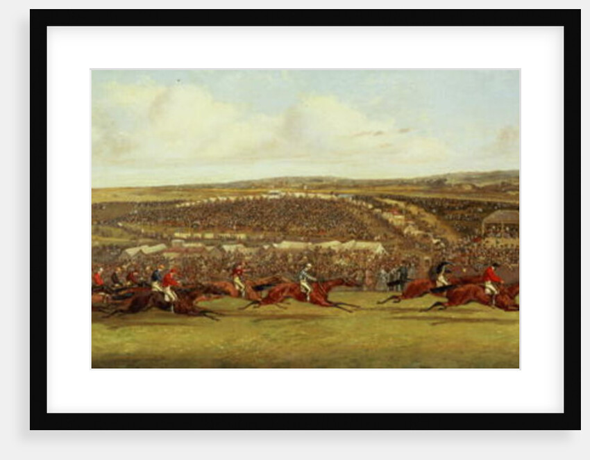 The Finish of the Derby by Henry Thomas Alken