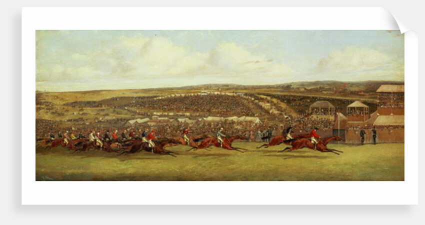 The Finish of the Derby by Henry Thomas Alken