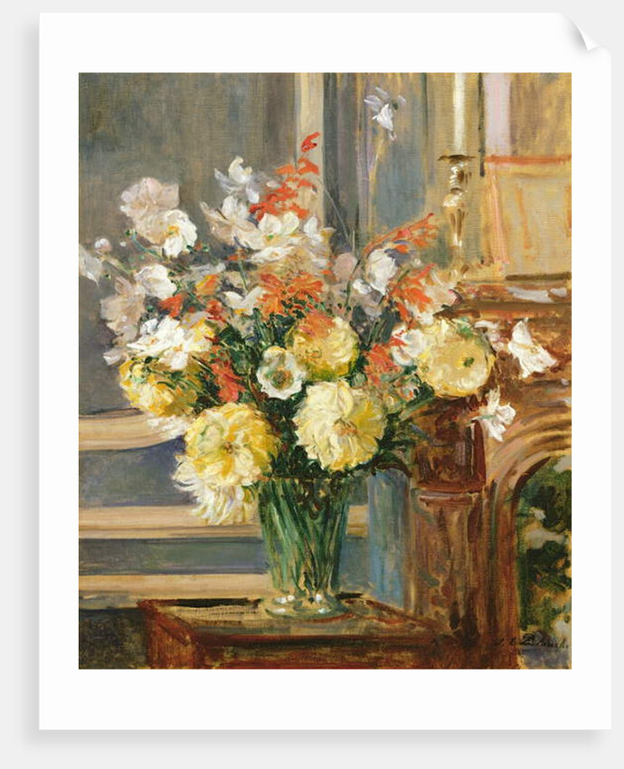 Summer Flowers by Jacques-Emile Blanche