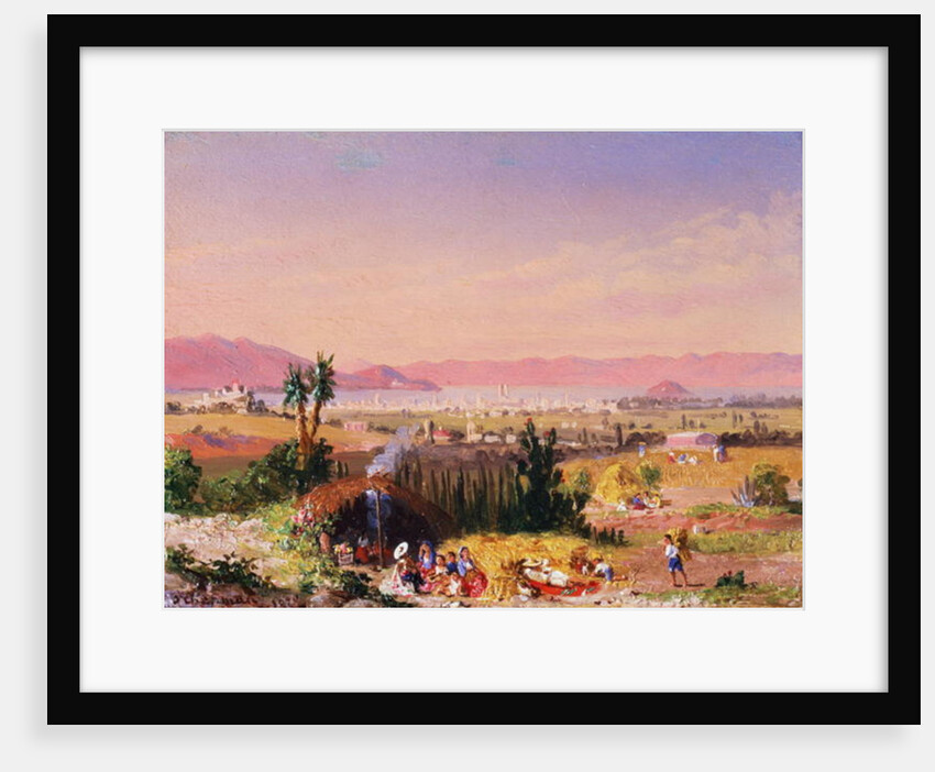 A View of Mexico City with an Encampment, 1878 by Conrad Wise Chapman