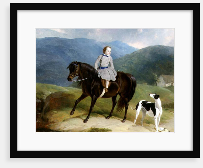 Master Edward Coutts Marjoriebanks on his Pony, c.1851 by Abraham & Webster Thomas Cooper