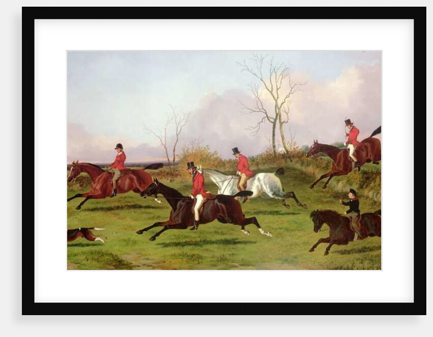 Full Cry with His First Hunt by John Dalby