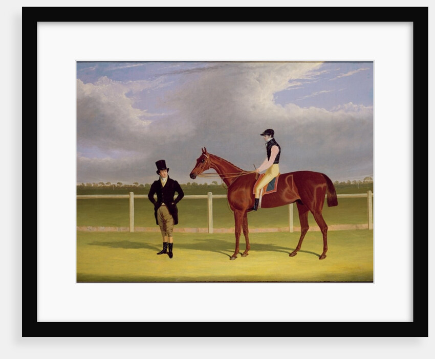 The Hon. E. Petre's 'Rowton', winner of the St. Leger with Bill Scott up, 1829 by John Frederick Herring Snr