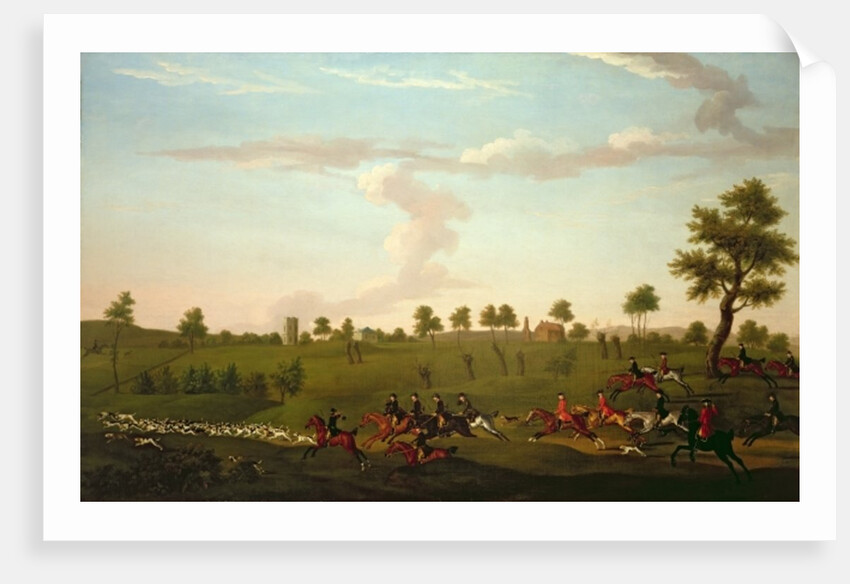 Hunting Scene: Full Cry, c.1755-60 by Francis Sartorius