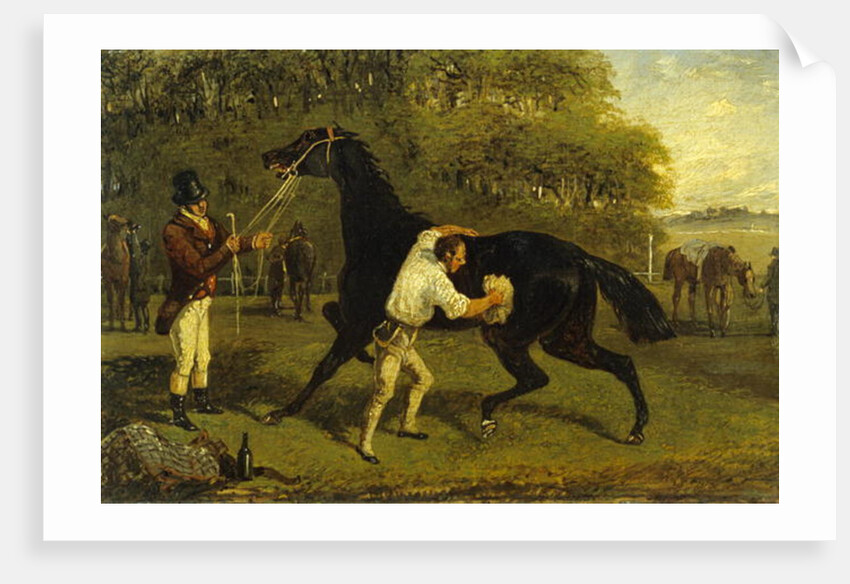 Rubbing Down by Samuel Henry Alken