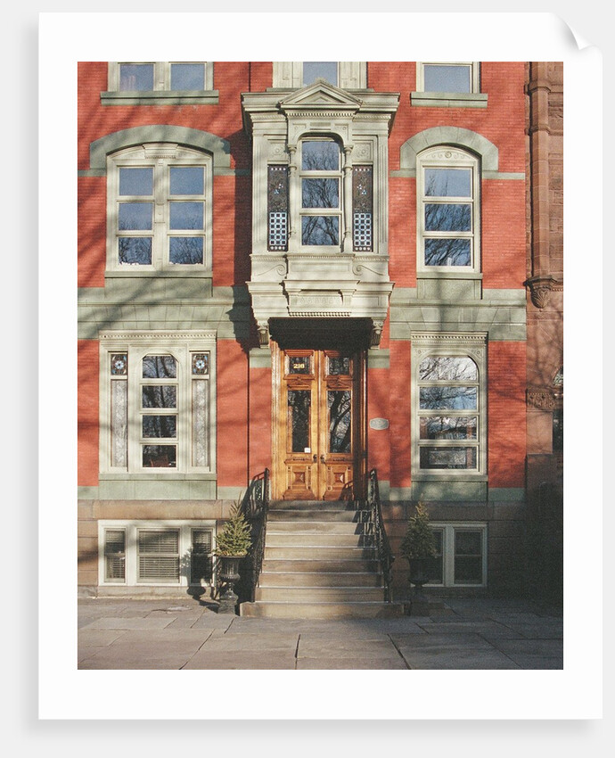 Beautiful house along Washington Park in Troy, New York, USA by Jon Bilous