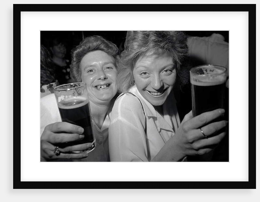 Revellers at Josephine's Nightclub, Barkers Pool, Sheffield, UK by Bill Stephenson