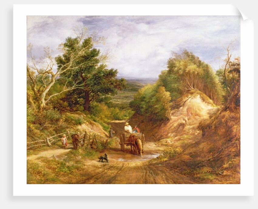 Crossing the Brook by John Linnell