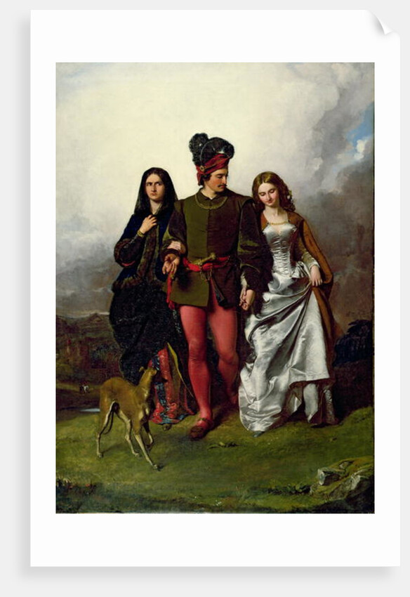 The Cruel Sister, 1851 by John Faed