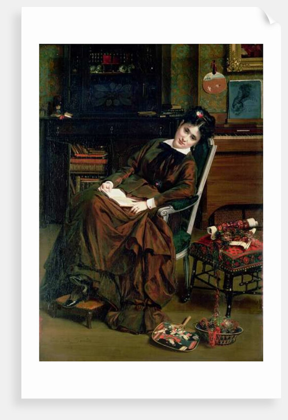 The Convalescent by Jules Emile Saintin