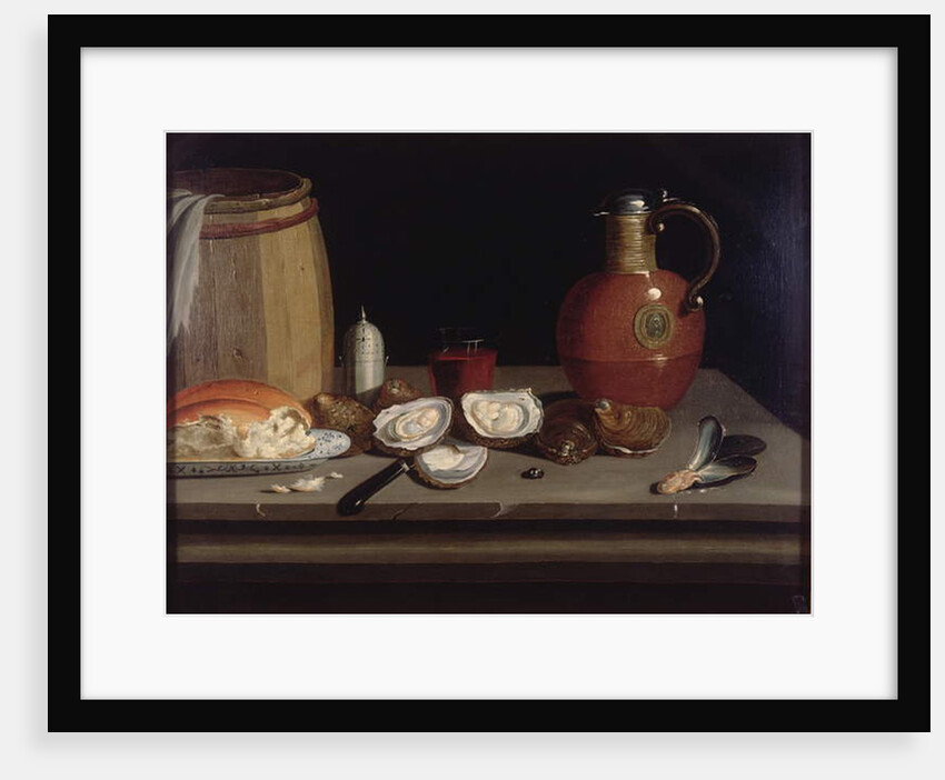 Still Life with Shellfish by Philips Angel