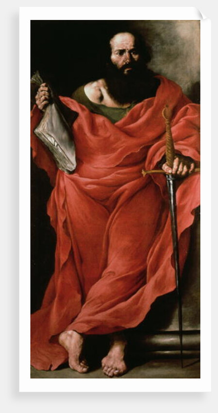 St. Paul the Apostle by Francesco (attr.) Fracanzano