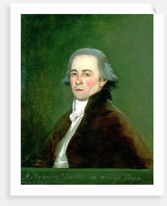Juan Antonio Melendez Valdes, 1797 by Francisco Jose de Goya y Lucientes