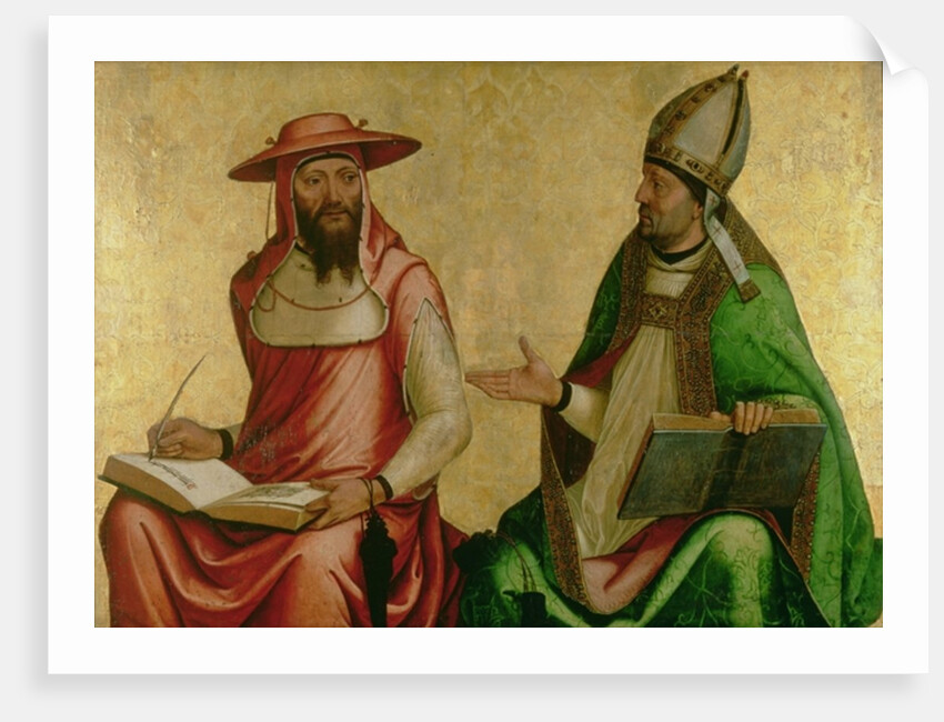 St. Jerome and St. Ambrose, c.1510 by Juan de Borgona