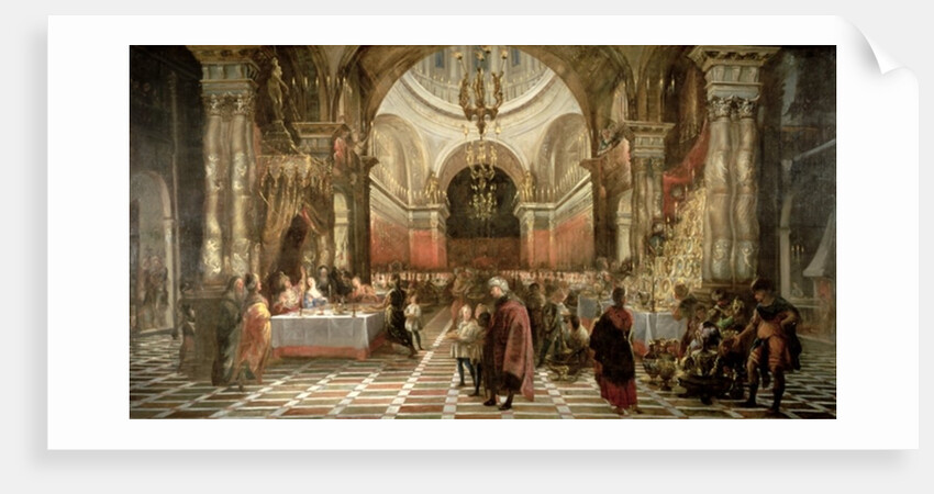 Belshazzar's Feast, c.1650-70 by Don Juan Carreno de Miranda