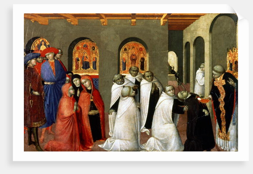 The Miracle of the Holy Sacrament by Sassetta