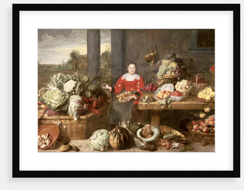 A Fruit Stall by Frans Snyders or Snijders