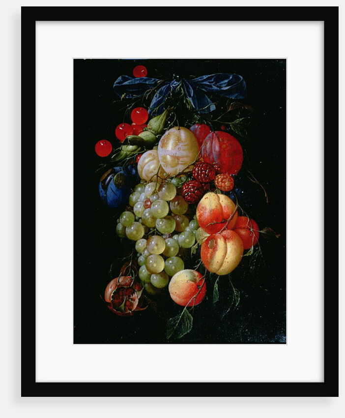 A Garland of Fruit by Cornelis de Heem