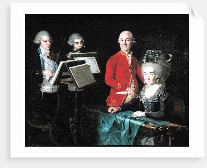 Family Group, 1781 by Isabelle Pinson