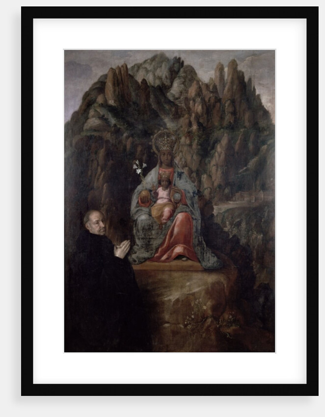 The Virgin of Montserrat by Fray Juan Andres Rizi