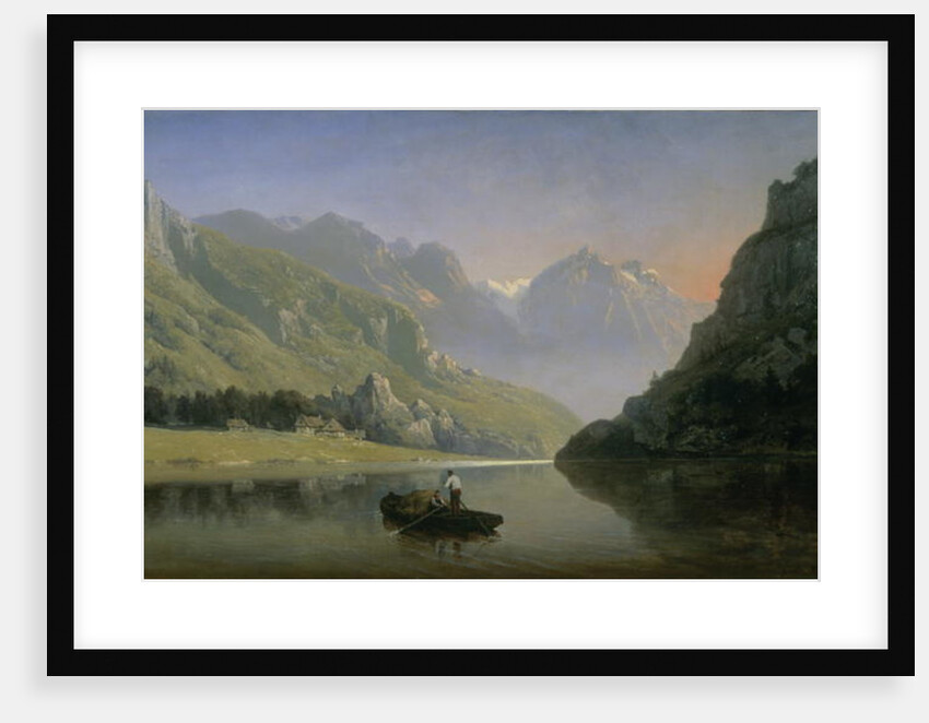 Souvenir of Savoy; Sunrise in the Mountains by Josephine Bowes