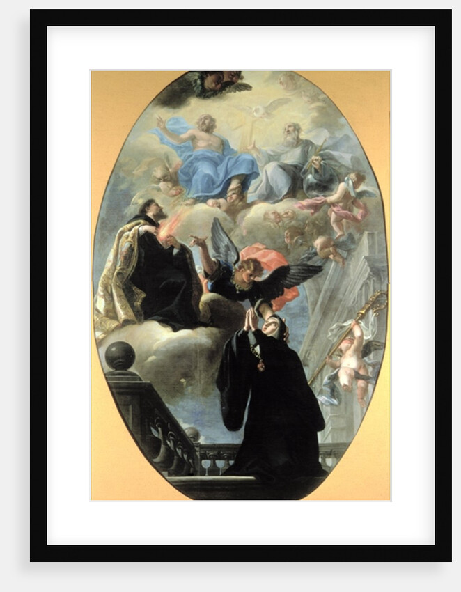 Vision of St. Gertrude by Isidoro Arredondo