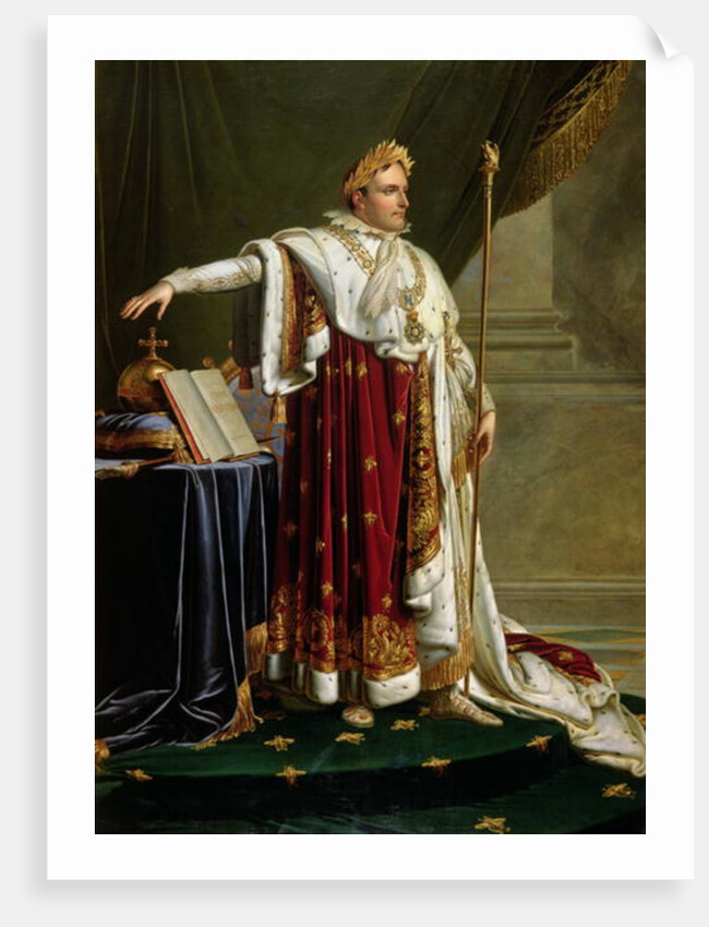 Portrait of Napoleon Bonaparte by Anne Louis Girodet de Roucy-Trioson