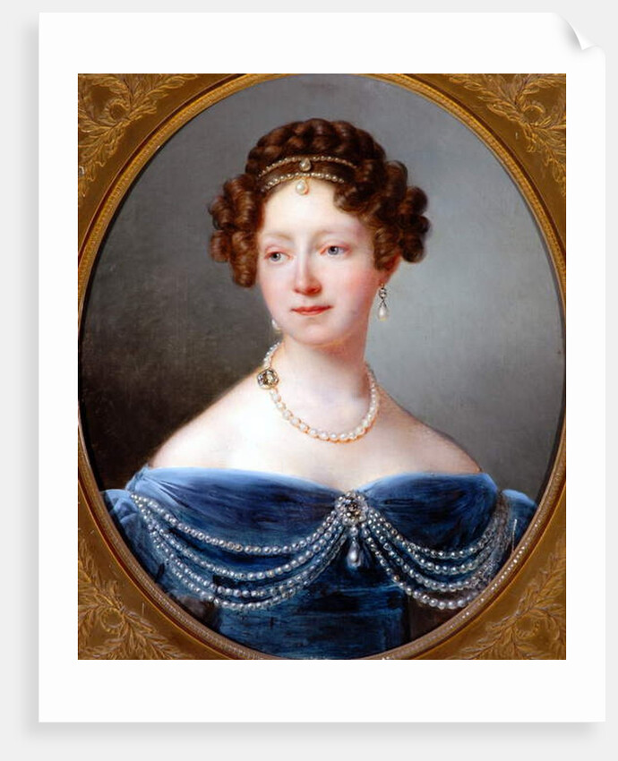 Portrait of the Princess of Orange by François-Joseph Kinsoen