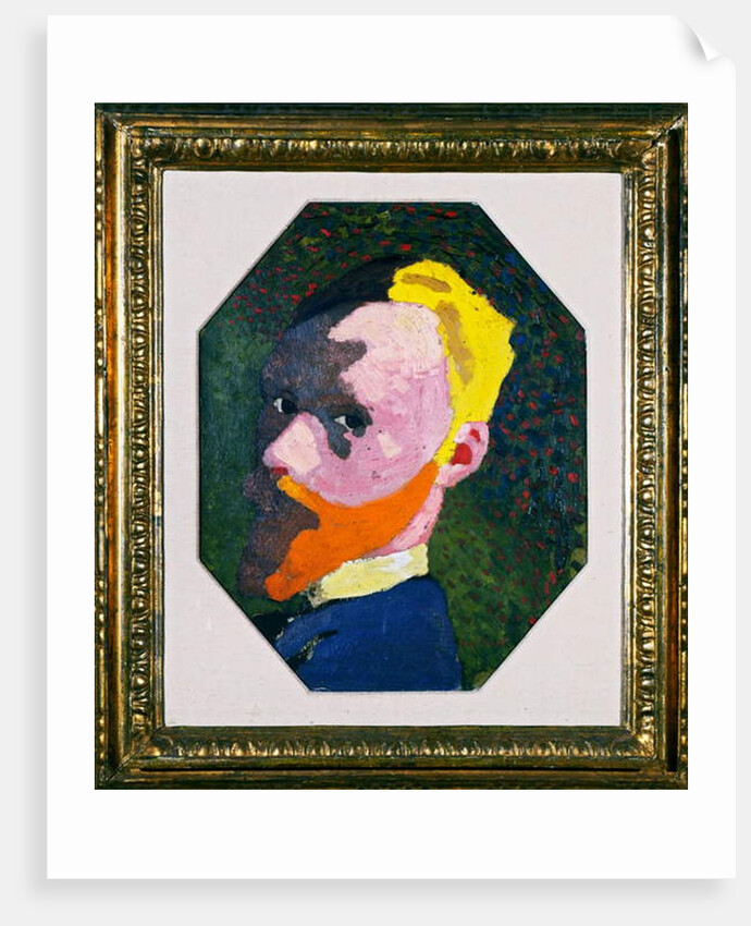 Octagonal Self Portrait, 1890 by Edouard Vuillard