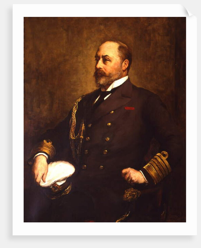 Edward Prince of Wales, later Edward VII, 1899 by Walter William Ouless