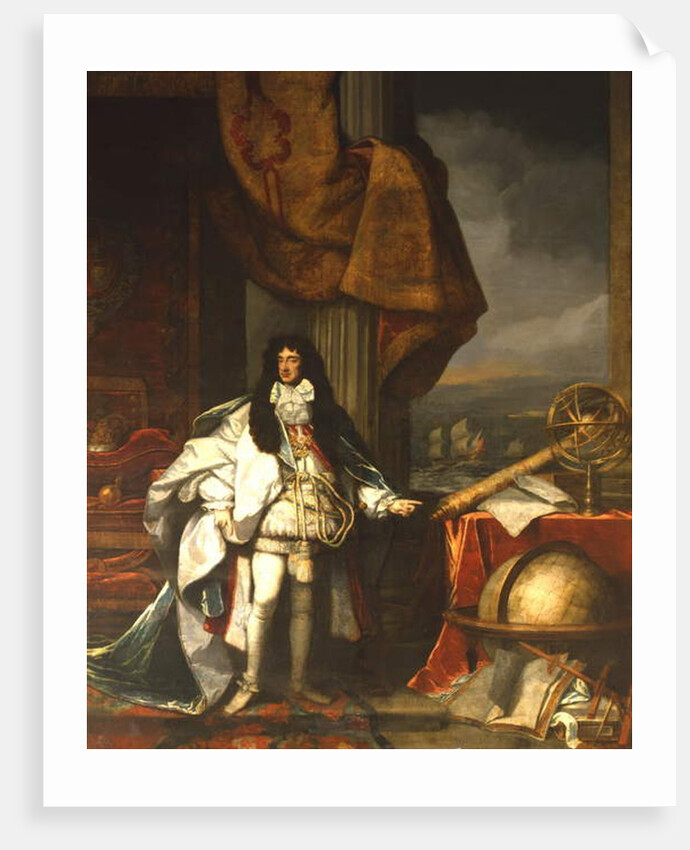 Charles II as President of the Royal Society by Marcellus the Elder Laroon