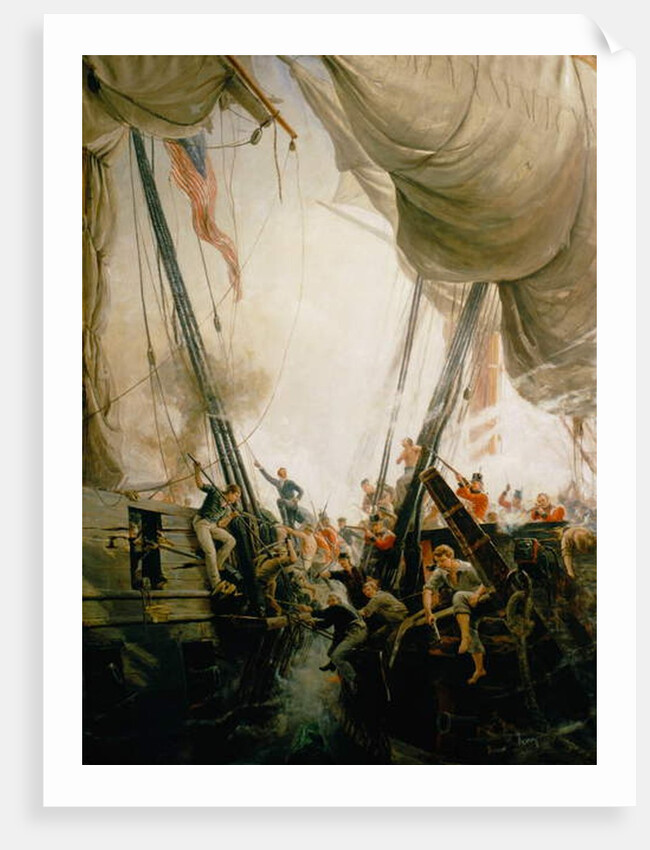 Boarding the Chesapeake by Thomas Henry