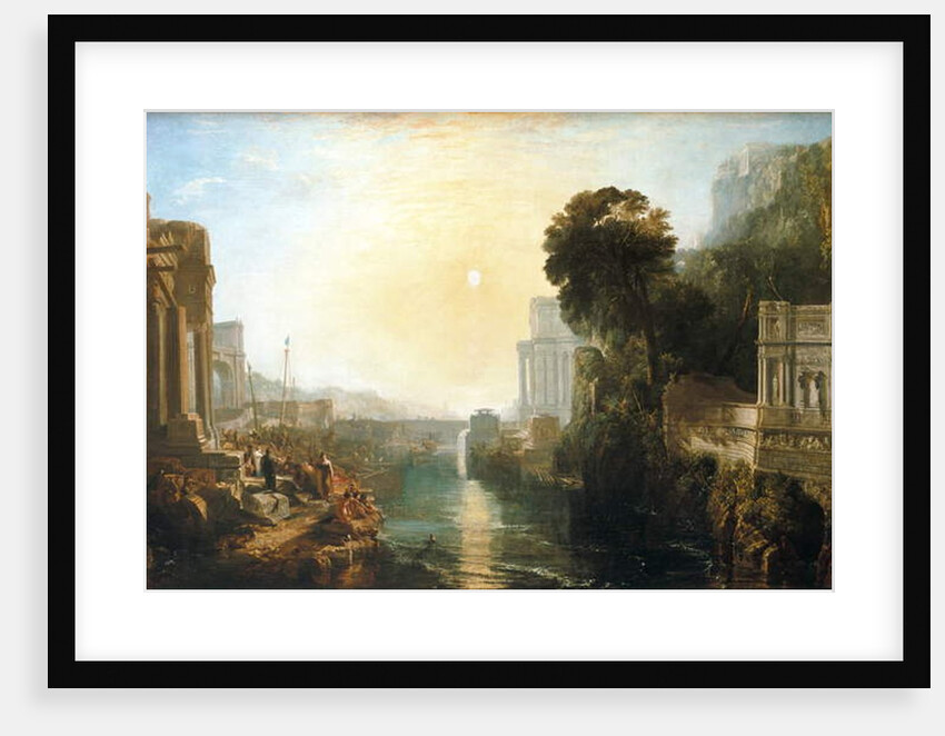 Dido building Carthage, 1815 by Joseph Mallord William Turner