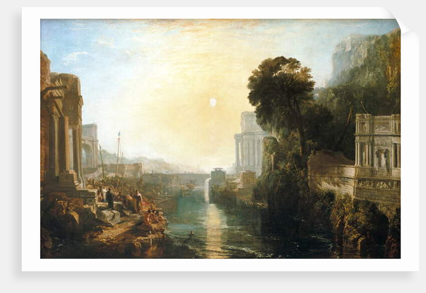 Dido building Carthage, 1815 by Joseph Mallord William Turner