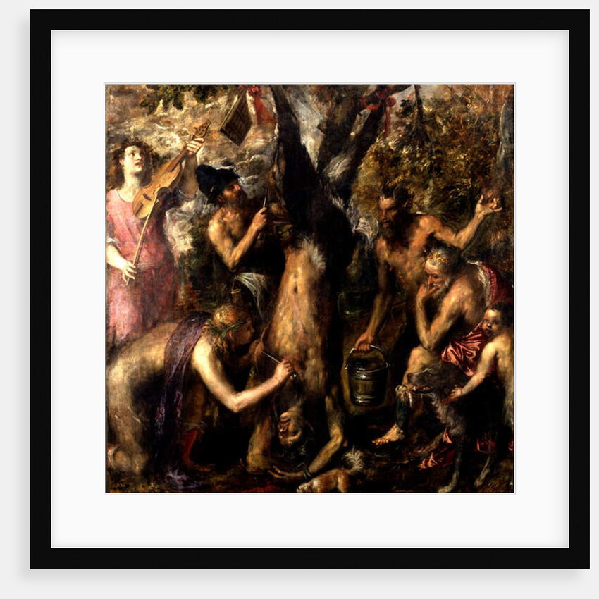 Flaying of Marsyas by Titian