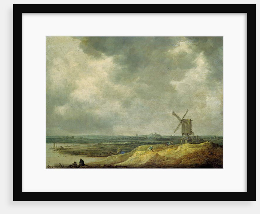 A Windmill by a by Jan Josephsz van Goyen