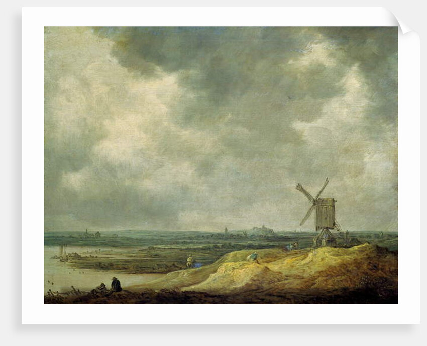 A Windmill by a by Jan Josephsz van Goyen