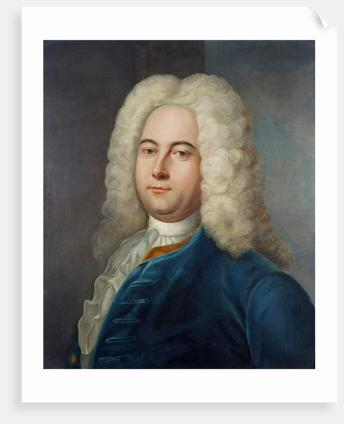 George Frideric Handel by Balthasar Denner