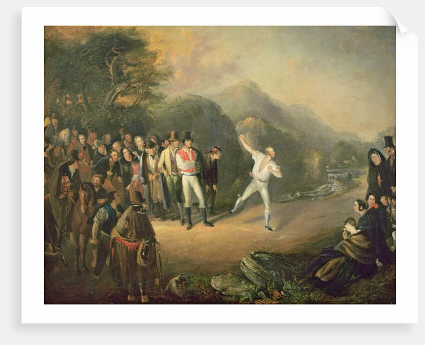 Bowling Match at Castlemary, Cloyne, 1847 by Daniel MacDonald