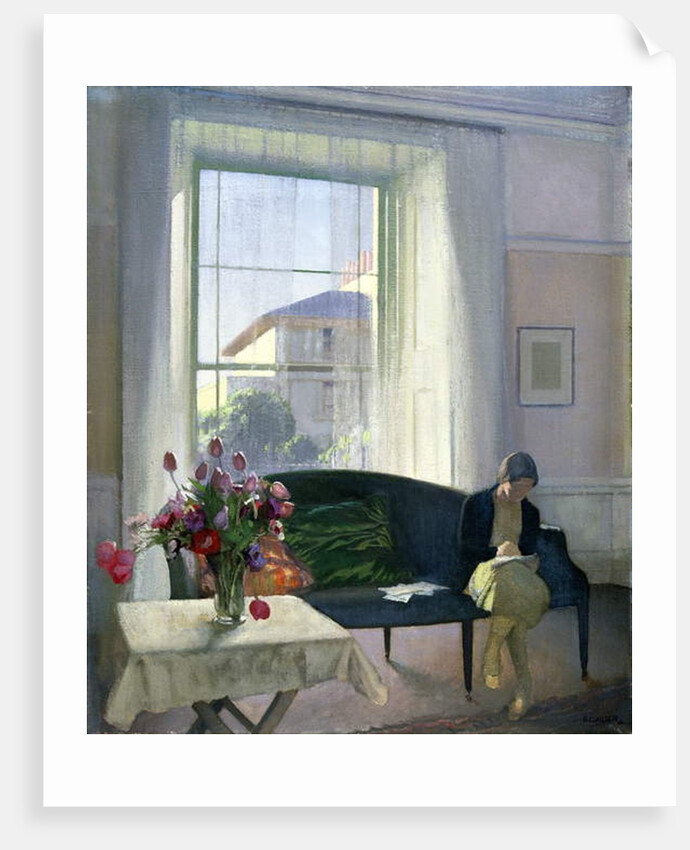 The Quiet Room by George Clausen