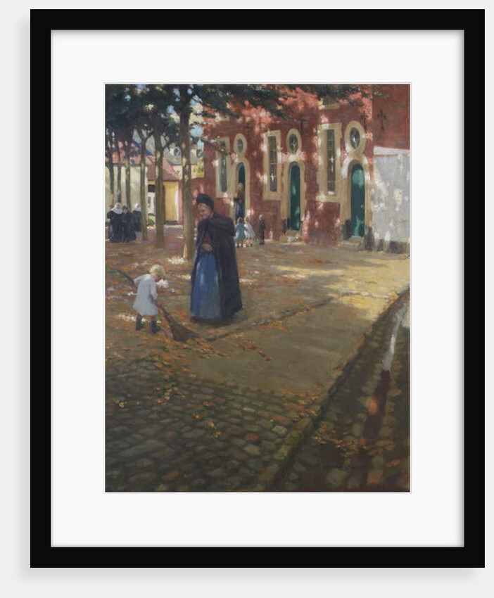 Sunshine in the Beguinage by Norman Garstin