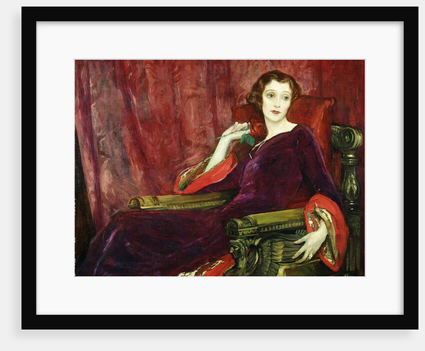 The Red Rose, 1923 by John Lavery