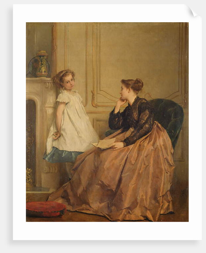 Bedtime Stories, 1867 by Gustave Leonard de Jonghe