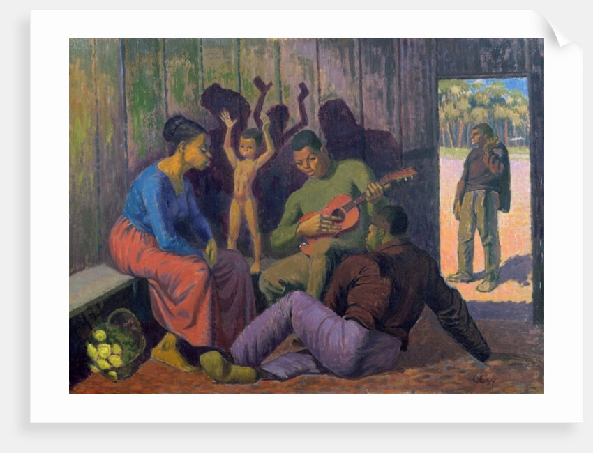 Negro Spritual, 1959 by Osmund Caine