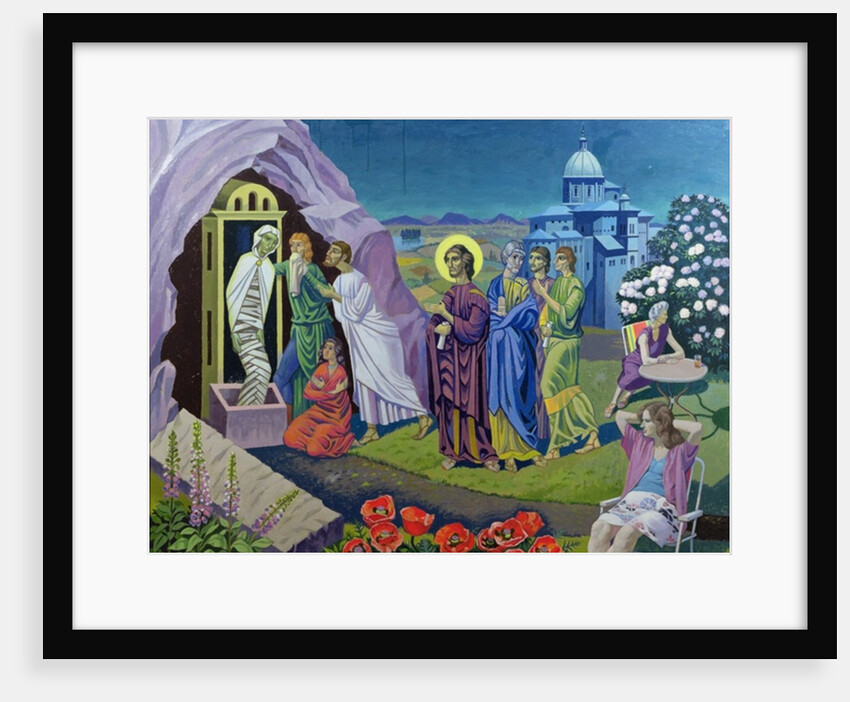 The Raising of Lazarus, 1987 by Osmund Caine