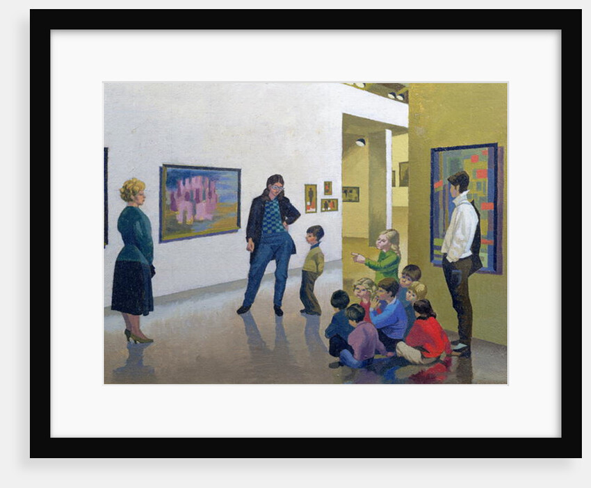 The Art Lesson, Calais by Osmund Caine