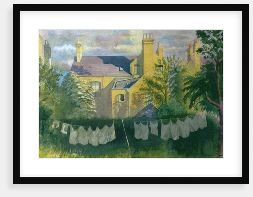 Washing at No. 25, Kingston by Osmund Caine