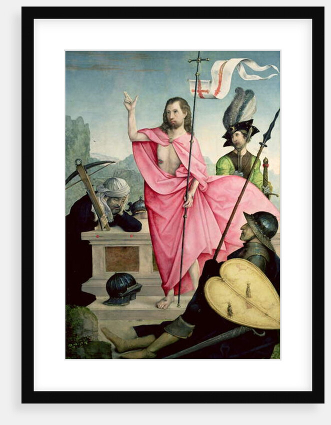 Resurrection by Juan de Flandes